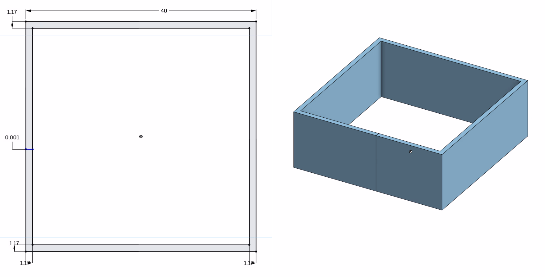 Double wall CAD