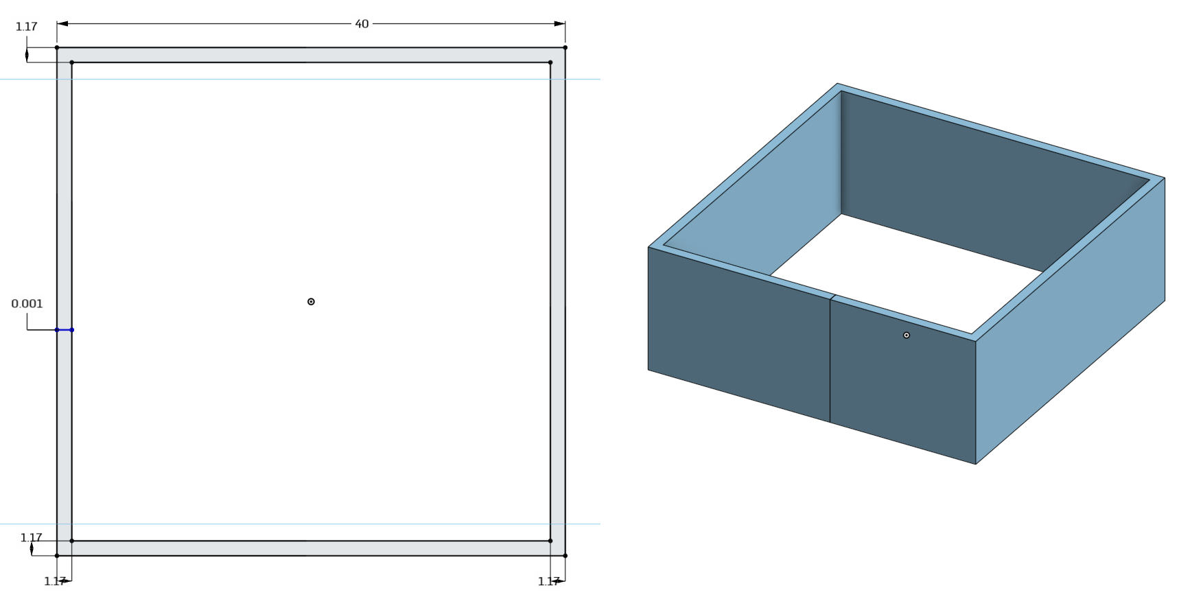 Double wall CAD