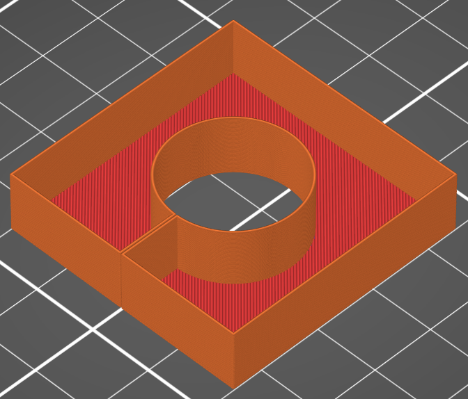 Slit example with hole